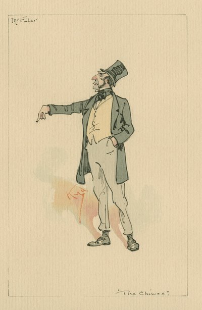 Mr Filer - The Chimes by Joseph Clayton Clarke